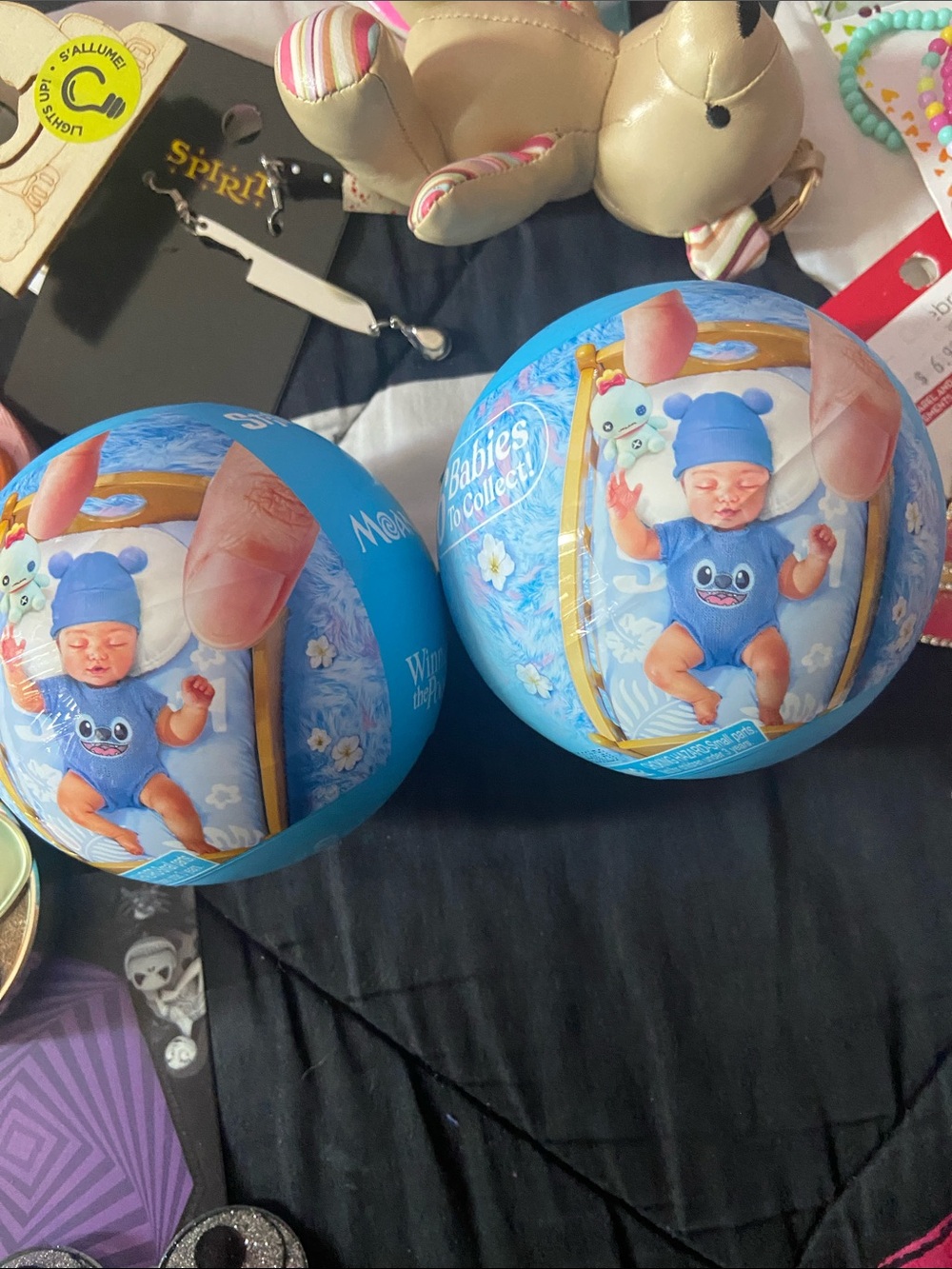 Melissa & Doug Blue Baby Surprise Ball Set